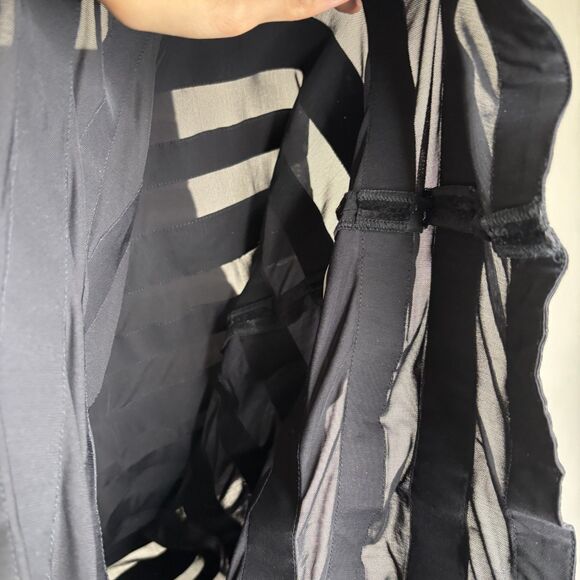 Cynthia Rowley Black Velvet Midi Dress - Picture 5 of 7